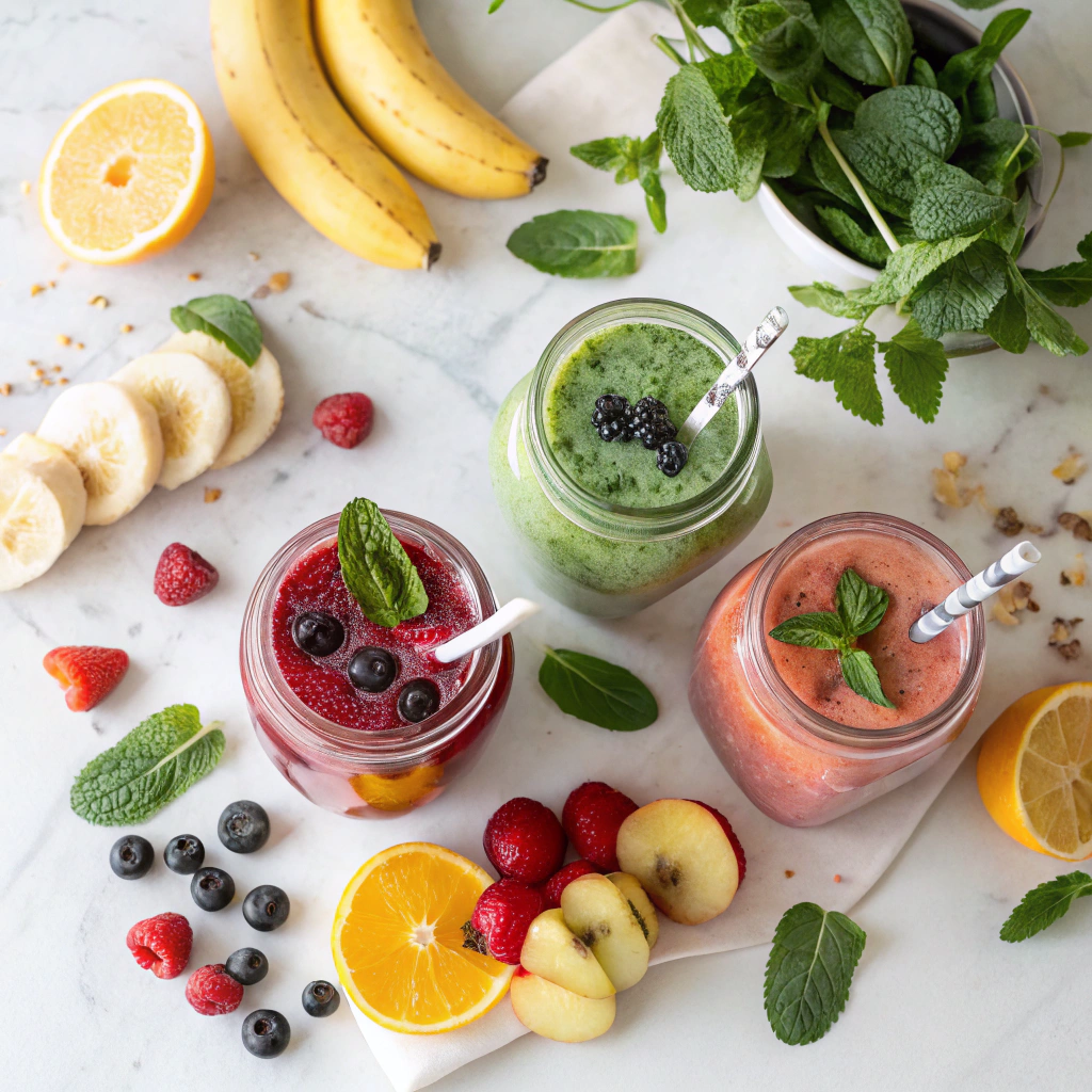 Best Prebiotic Mocktails: 15 Gut-Healthy Recipes for Better Digestion 7 Colorful prebiotic mocktails with fresh fruits and gut-healthy ingredients