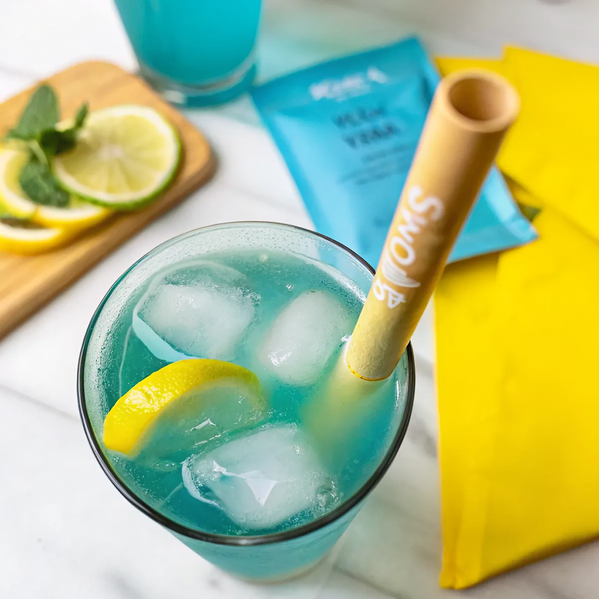 Simple Bali Blue Lemonade: Refreshing Blue Spirulina Mocktail Recipe 4 Perfect Simple Bali Blue Lemonade