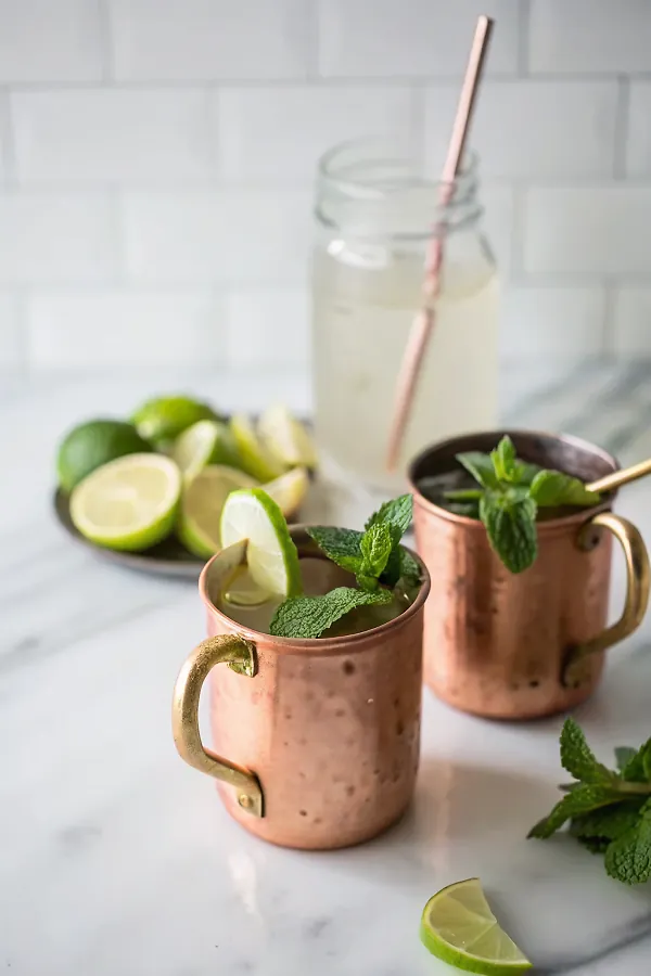 Perfect Moscow Mules Recipe with Mint Leaves