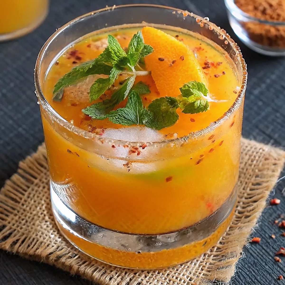 Perfect Tamarind Mango Mocktail