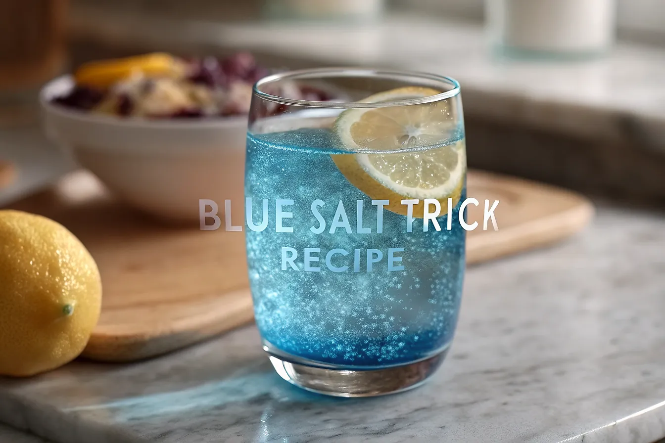 Perfect Blue Salt Trick Recipe