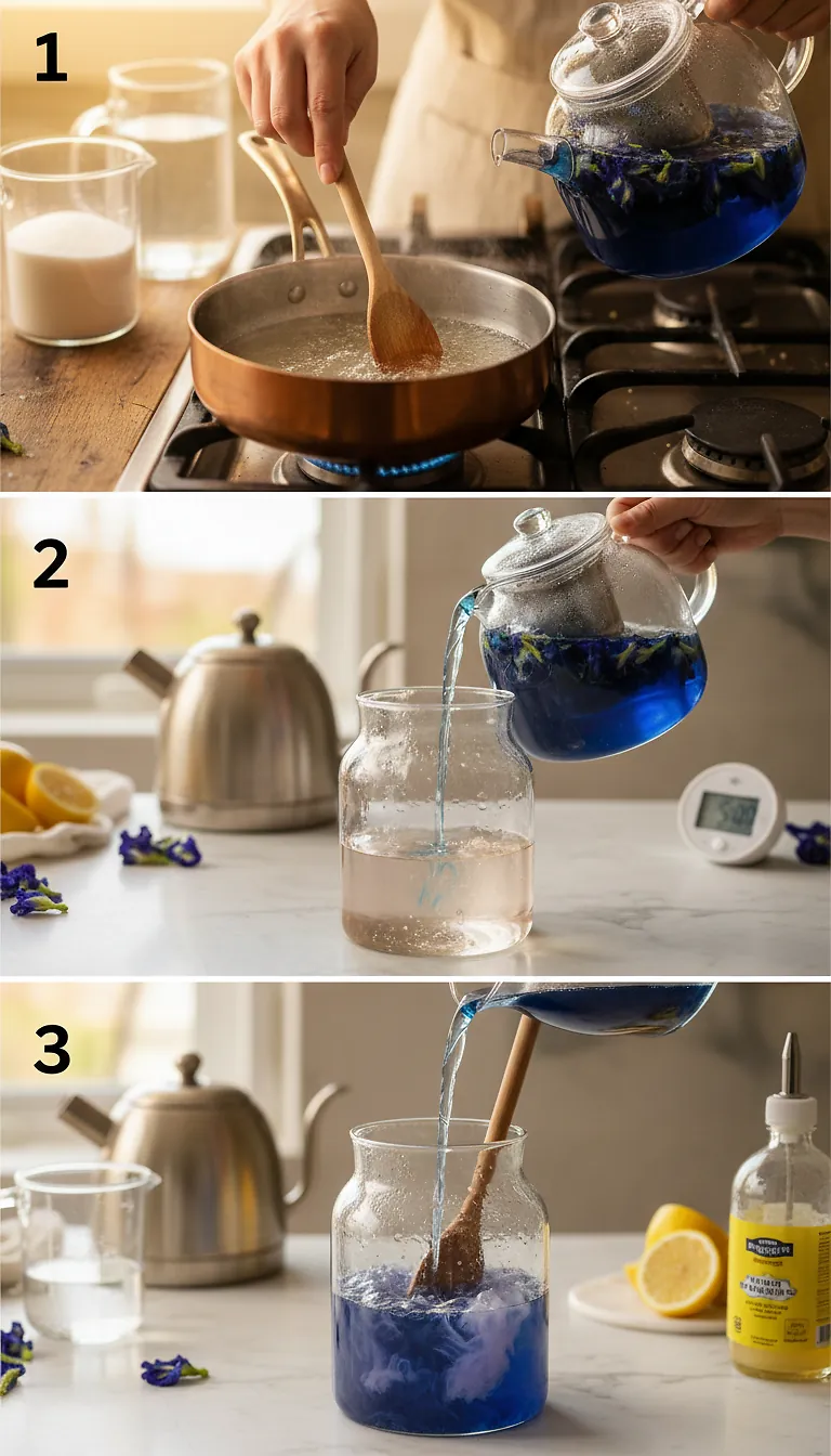 Step-by-Step Instructions for Simple Color-Changing Magic Lemonade