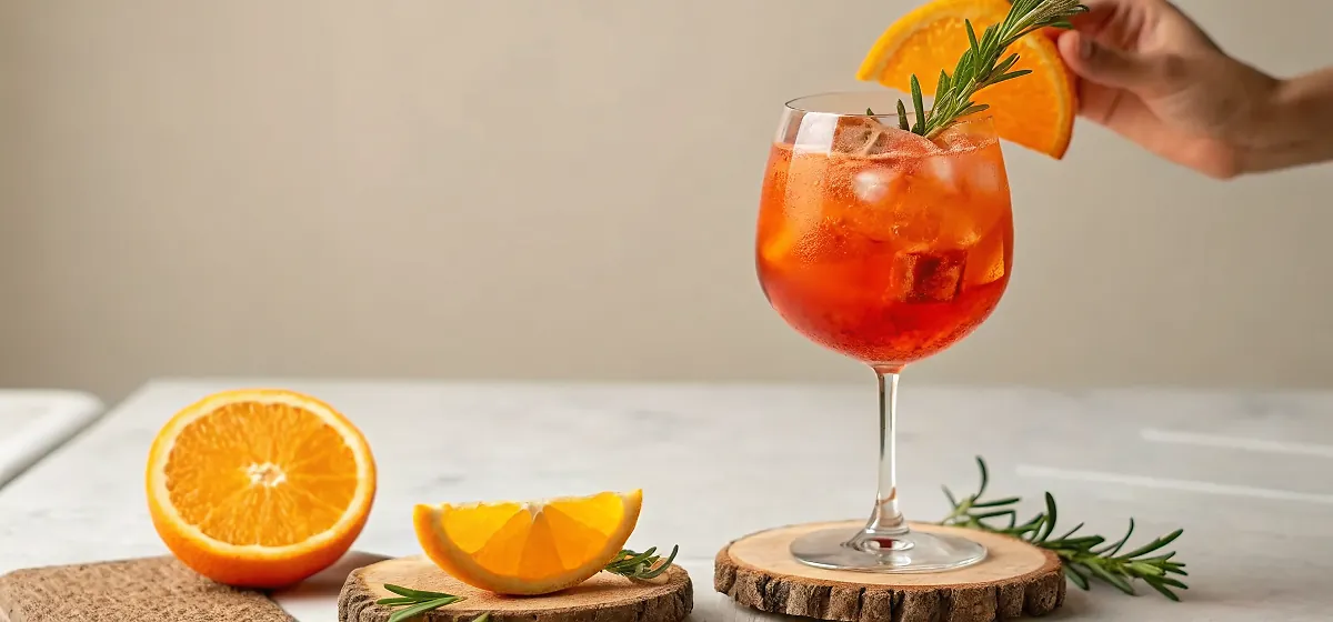Botanical Aperitif Spritz Recipe | SideChef - Refreshing Non-Alcoholic Drink 4 Perfect Botanical Aperitif Spritz