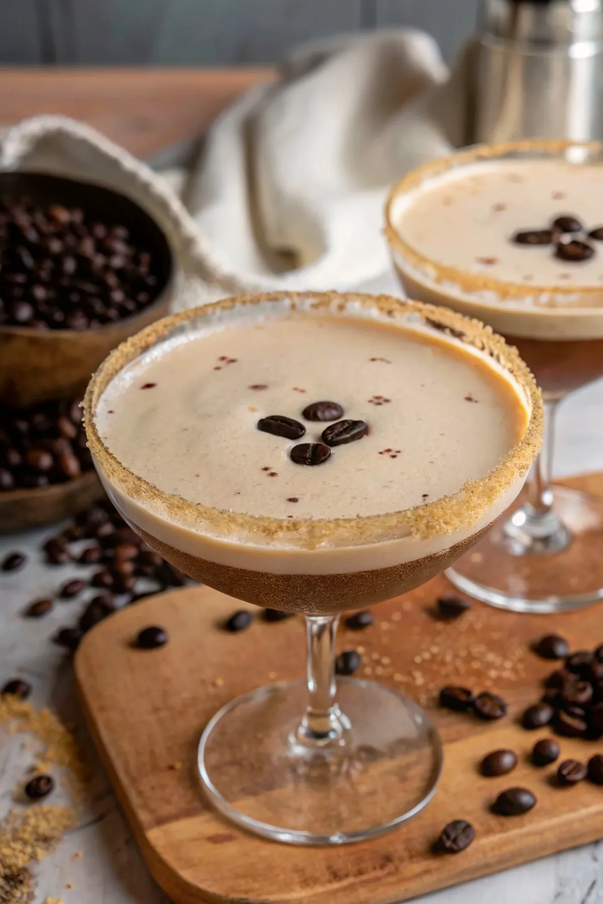 Espresso Martini Mocktail - Art From My Table 1