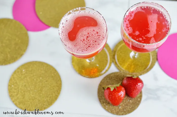 Perfect Bubbly Simply Fruit Punch Mocktail