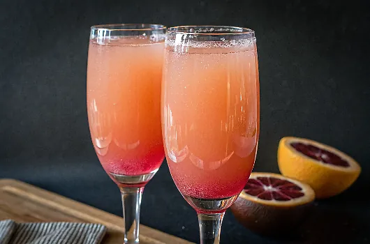 Perfect Sparkling Grapefruit Sunrise