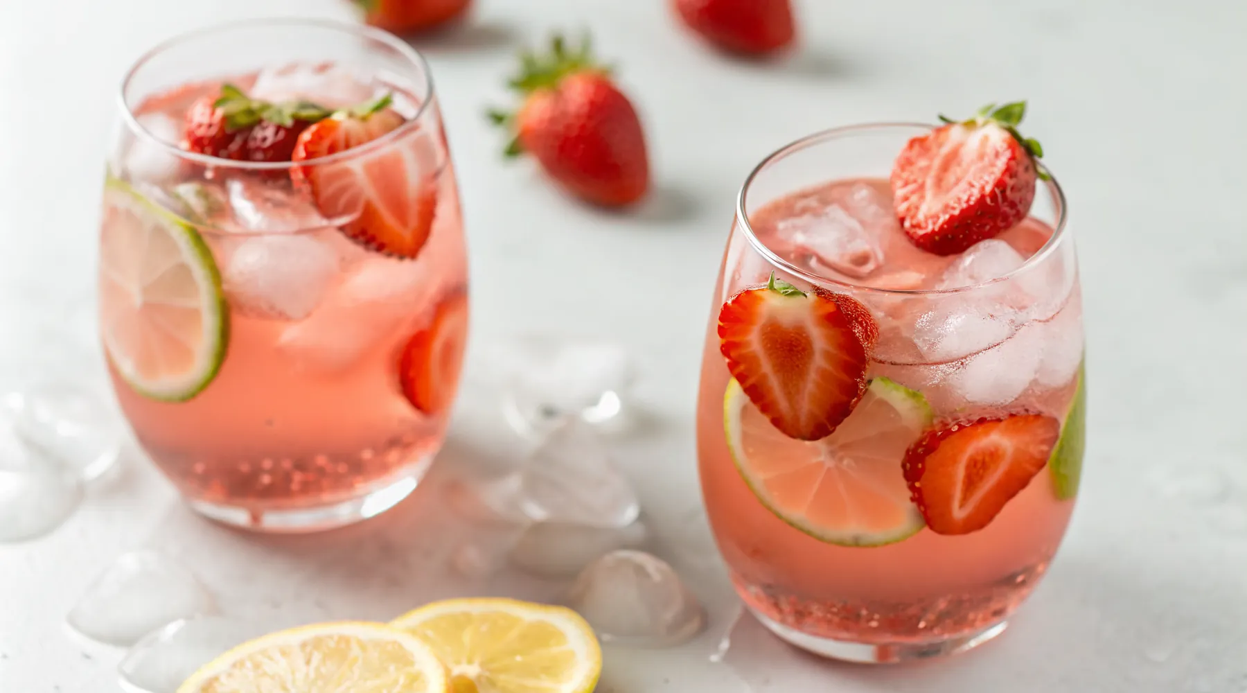 Perfect Strawberry Lemonade Mocktail