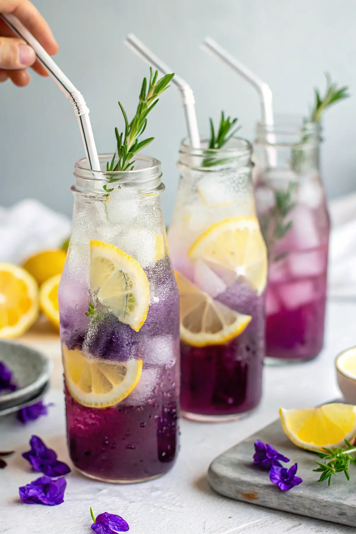 Perfect Butterfly Pea Tea Lemonade