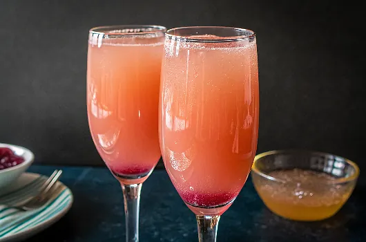 Perfect Sparkling Grapefruit Sunrise