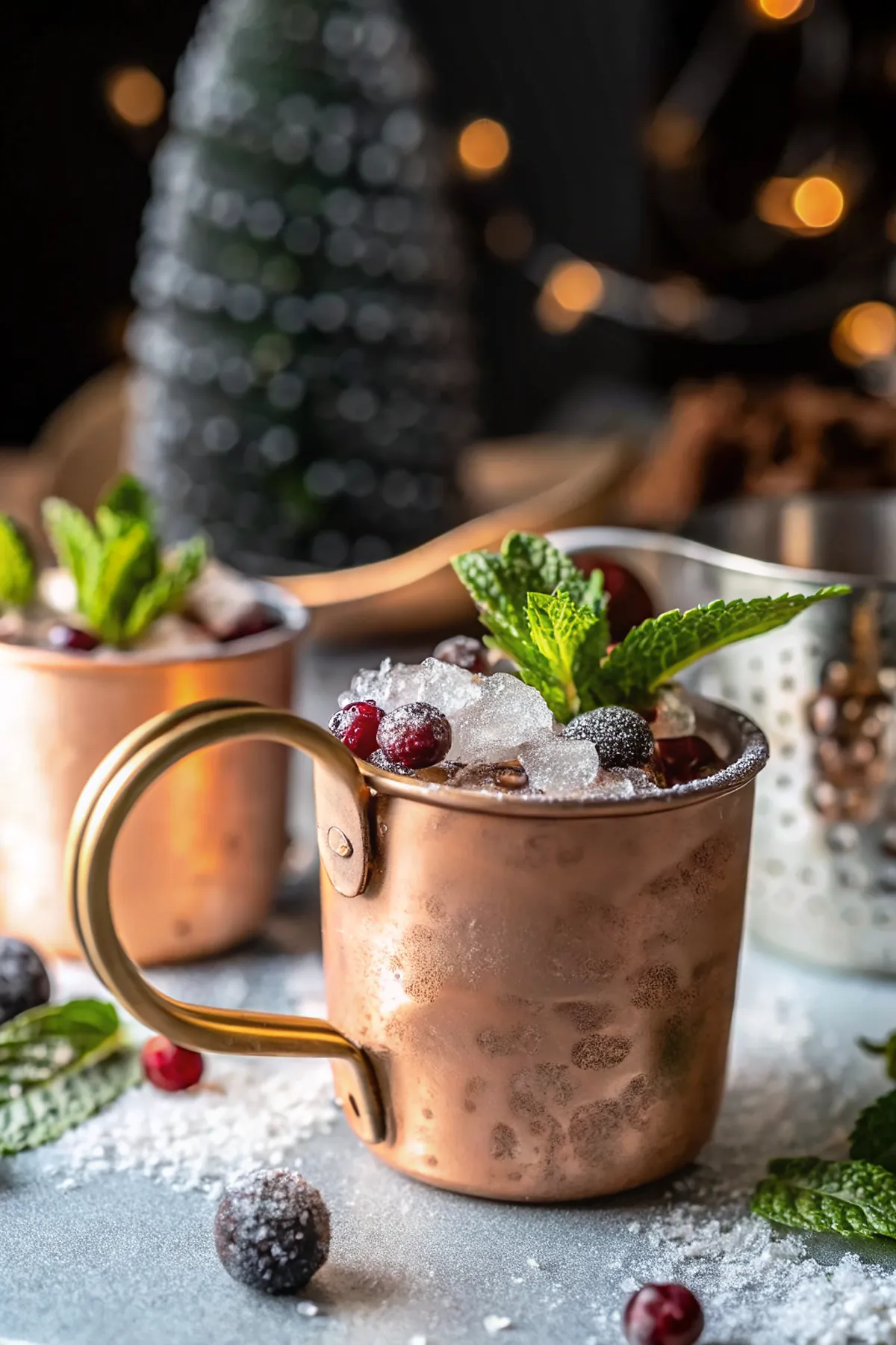 Frosted Spicy Ginger Moscow Mule Frosted Spicy Ginger Moscow Mule