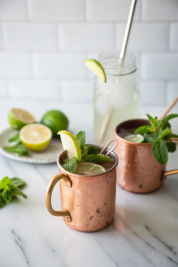 Perfect Moscow Mules Recipe with Mint Leaves